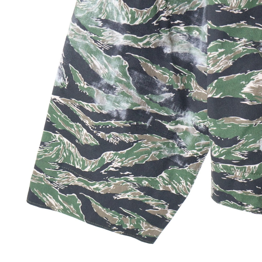 Innocence NYC(イノセンス) 24AW CAMO WORK JACKET 総柄迷彩 カモワークジャケット キルティング フライトジャケット カーキ