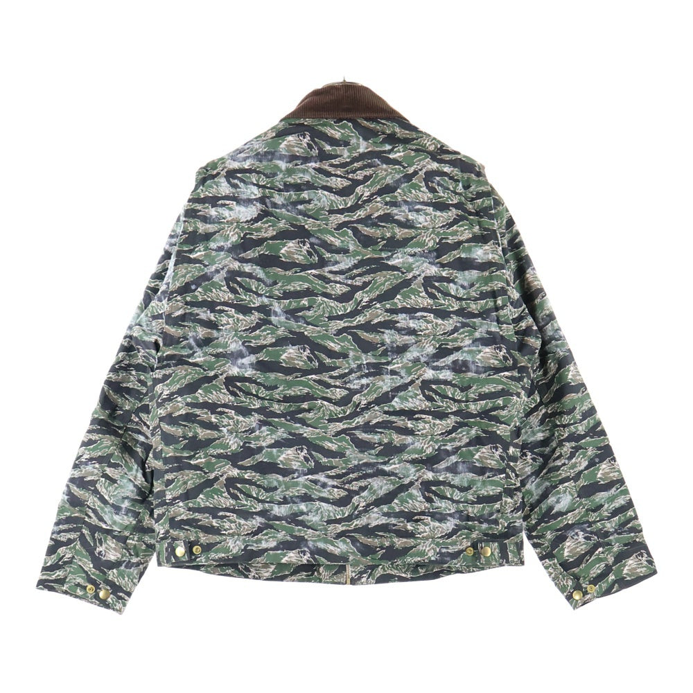 Innocence NYC(イノセンス) 24AW CAMO WORK JACKET 総柄迷彩 カモワークジャケット キルティング フライトジャケット カーキ