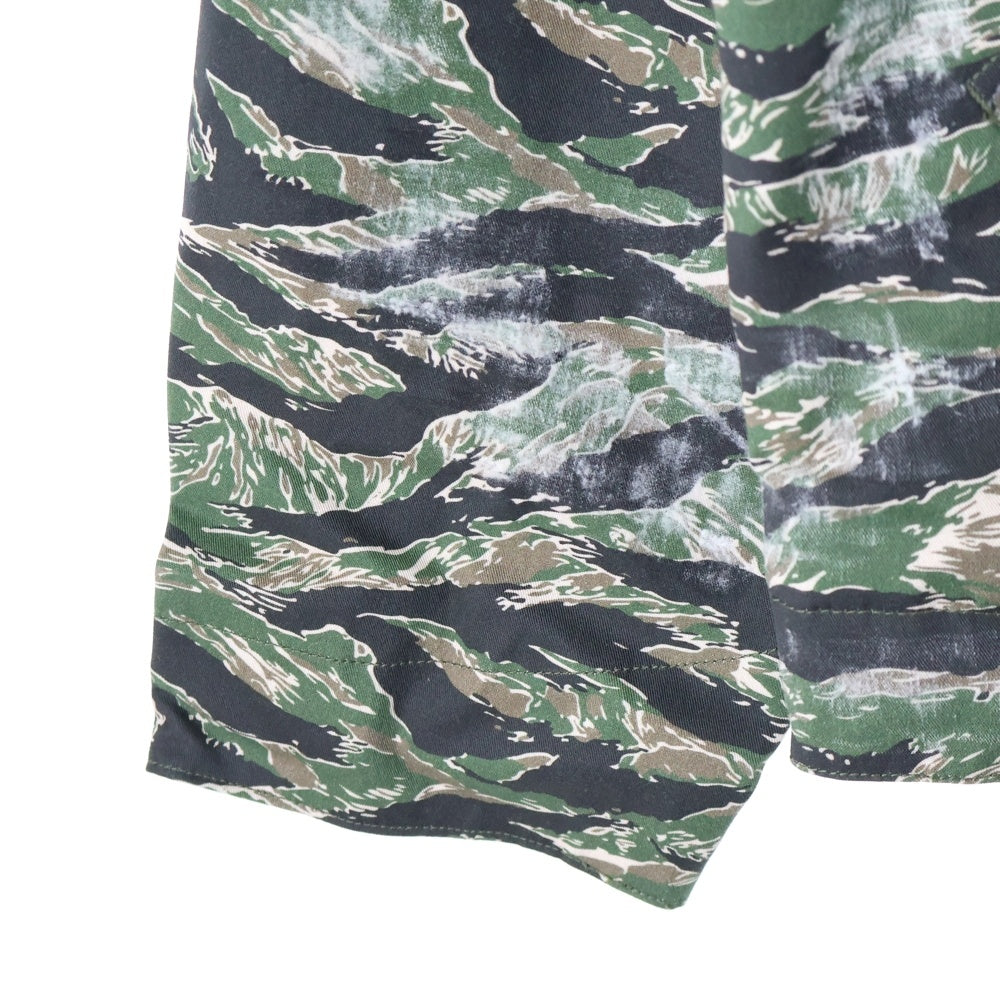 Innocence NYC(イノセンス) 24AW CAMO WORK JACKET 総柄迷彩 カモワークジャケット キルティング フライトジャケット カーキ