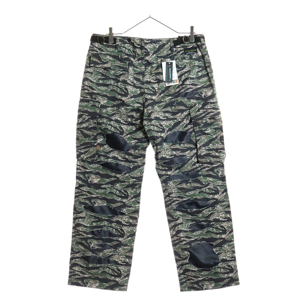 Innocence NYC(イノセンス) Destroy Camo Cargo Pants デストロイ カモカーゴパンツ カーキ