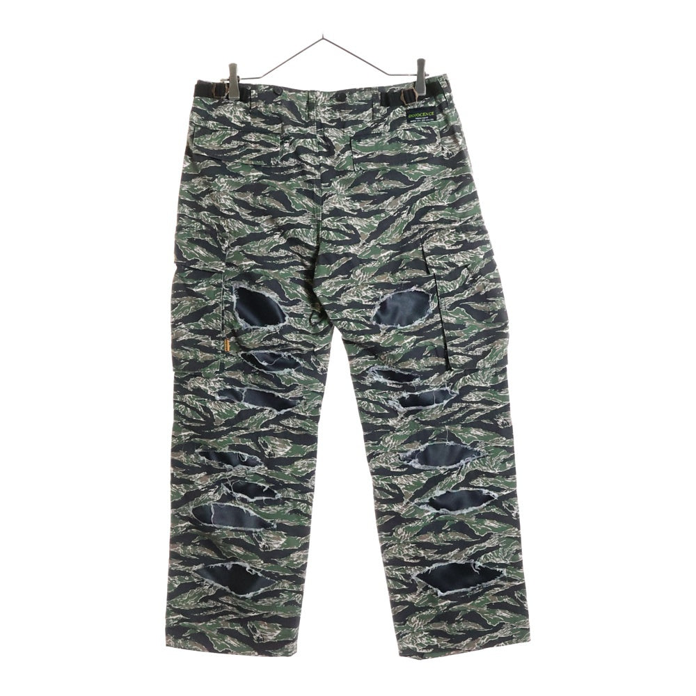 Innocence NYC(イノセンス) Destroy Camo Cargo Pants デストロイ カモカーゴパンツ カーキ