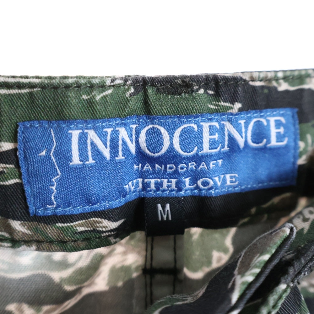 Innocence NYC(イノセンス) Destroy Camo Cargo Pants デストロイ カモカーゴパンツ カーキ