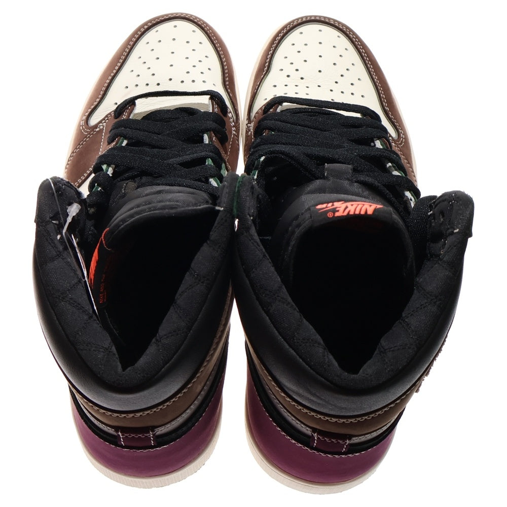 NIKE(ナイキ) AIR JORDAN 1 HIGH OG HAND CRAFTED DH3097-001 エアジョーダン 1 ハンド クラフテッド ハイカットスニーカー マルチ US11/29cm