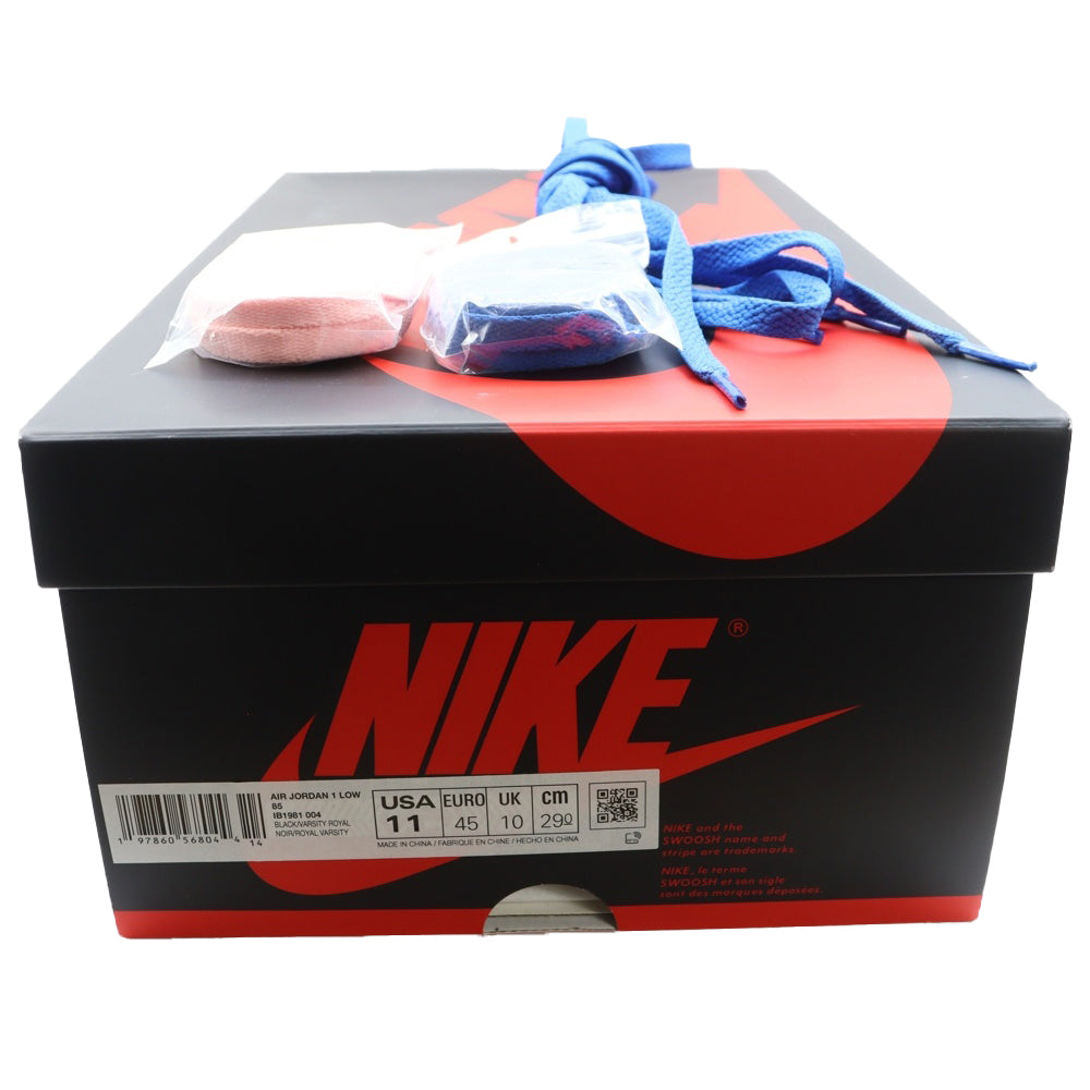 NIKE(ナイキ) AIR JORDAN 1 LOW 85 Royal IB1981-004 エアジョーダン 1 ロイヤル ローカットスニーカー US11/29cm ブラック/ブルー