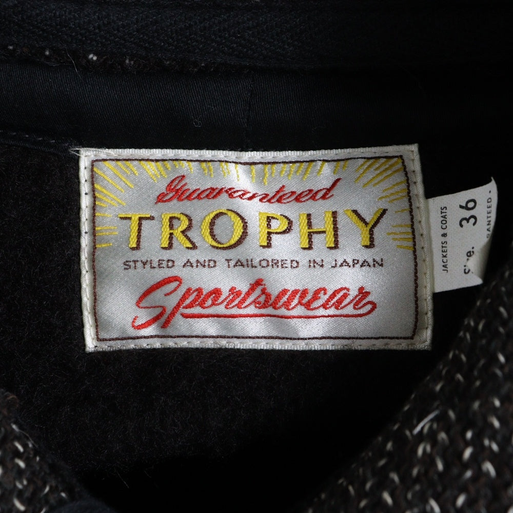 TROPHY CLOTHING(トロフィークロージング) ブラウンズカバーオール ジャケット ブラウン TR16AW-503