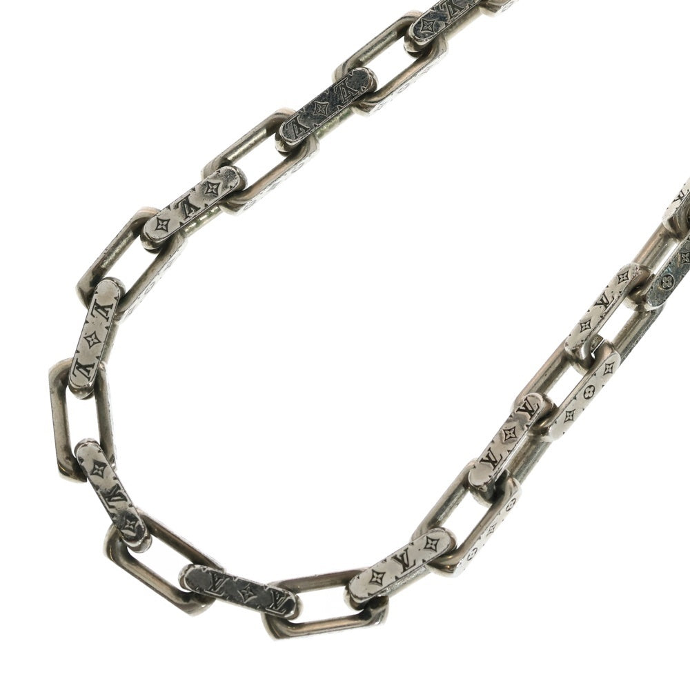 LOUIS VUITTON(ルイヴィトン) モノグラム ネックレスチェーン シルバー