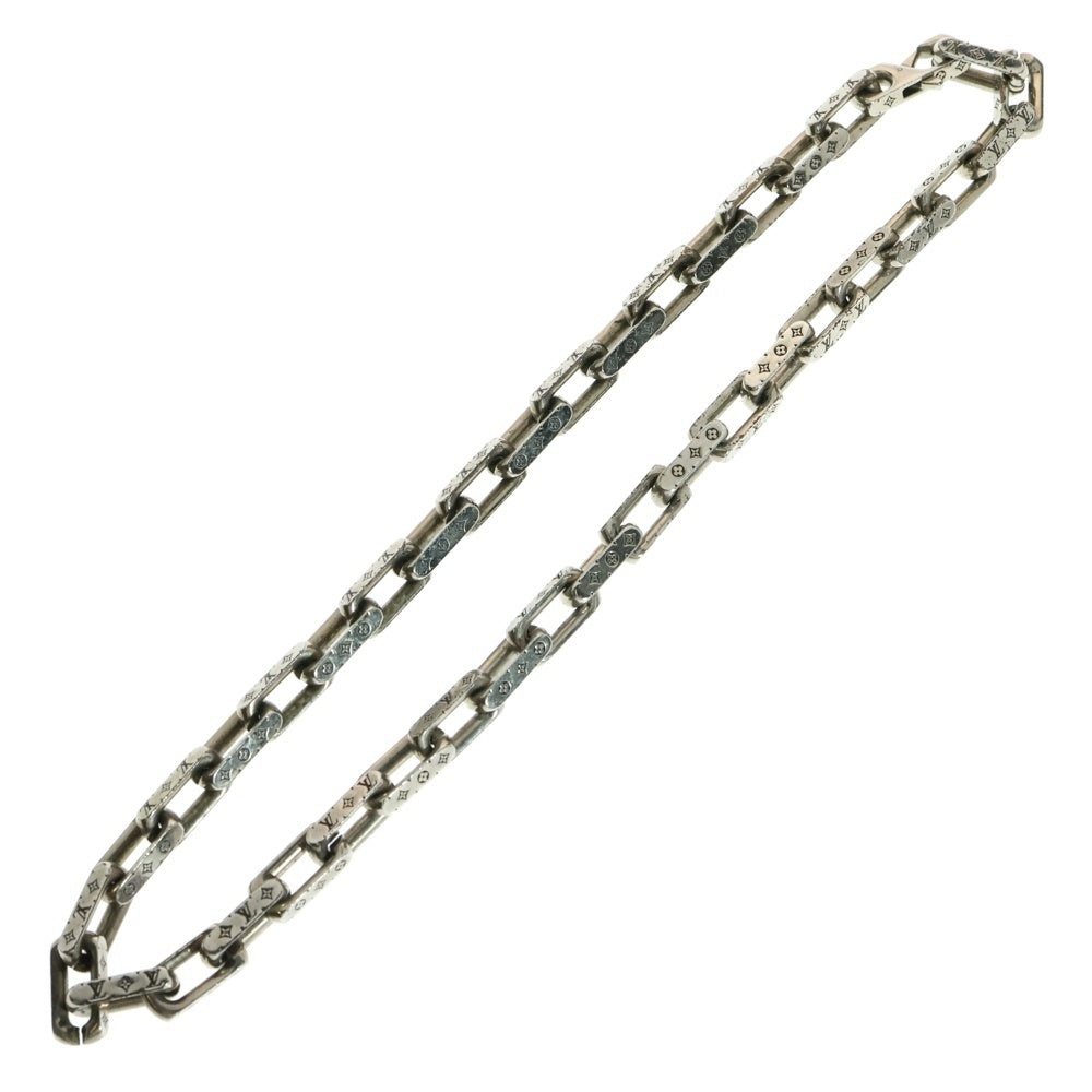 LOUIS VUITTON(ルイヴィトン) モノグラム ネックレスチェーン シルバー