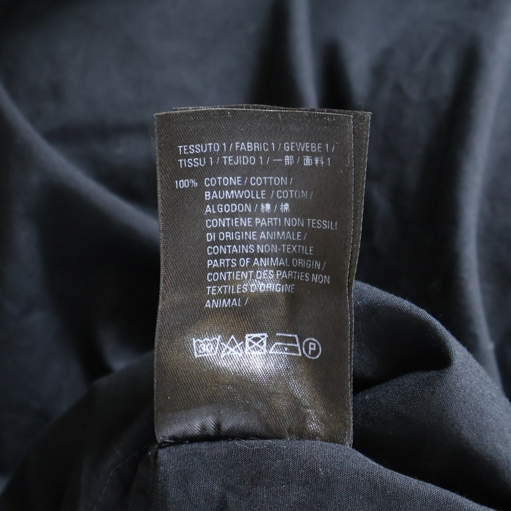 BALENCIAGA(バレンシアガ) 20SS BBロゴ 長袖シャツ フロントポケット ブラック 534333 TELE5