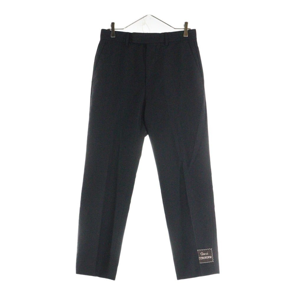 GUCCI(グッチ) ウール スラックス パンツ ブラック 623115 Z6724