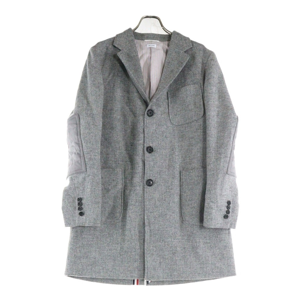 THOM BROWNE(トムブラウン) ウール フロントポケット ロング