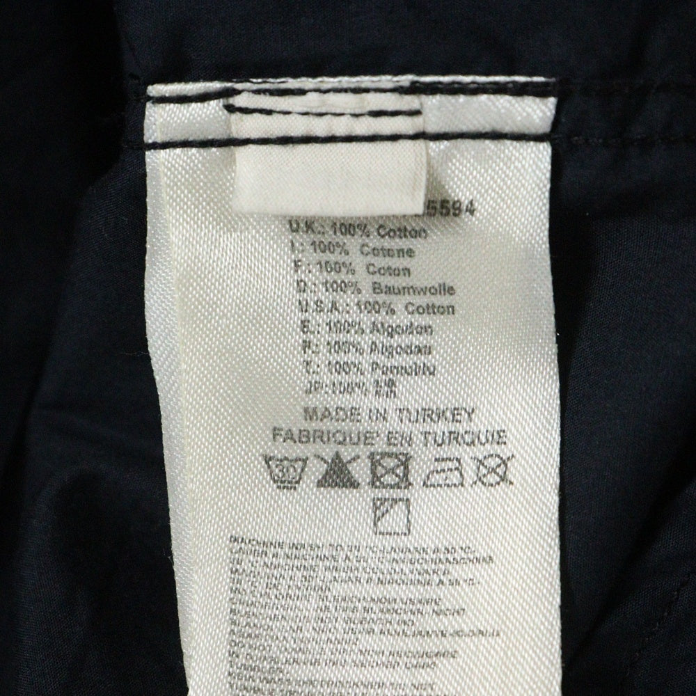 DIESEL BLACK GOLD(ディーゼルブラックゴールド) フロントドットデザイン 長袖シャツ ブラック
