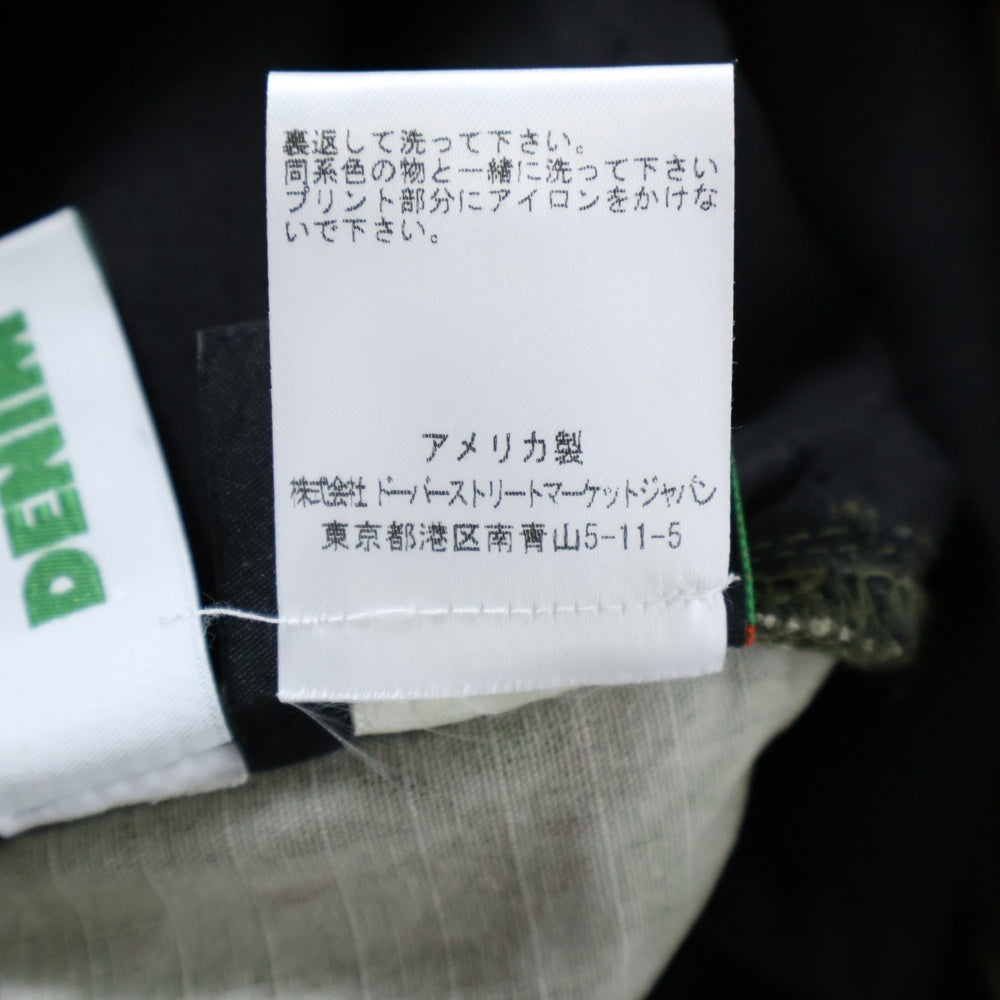 DENIM TEARS(デニムティアーズ) LASER WREATH Tiger Camo SHORT 総柄 カモフラ 迷彩 ショーツ ハーフパンツ カーキ