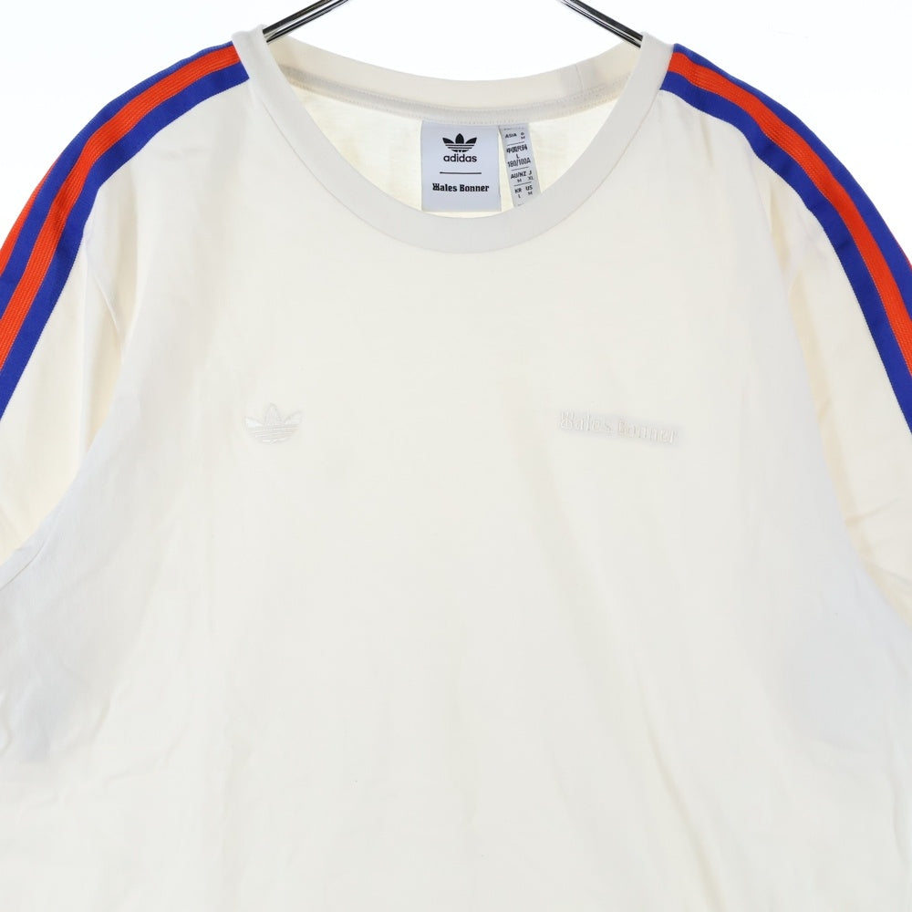 adidas(アディダス) ×WALES BONNER ウェールズボナー 半袖Tシャツ カットソー ホワイト IW3606 ABW001