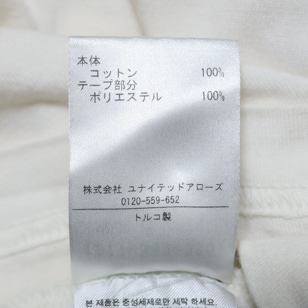 adidas(アディダス) ×WALES BONNER ウェールズボナー 半袖Tシャツ カットソー ホワイト IW3606 ABW001