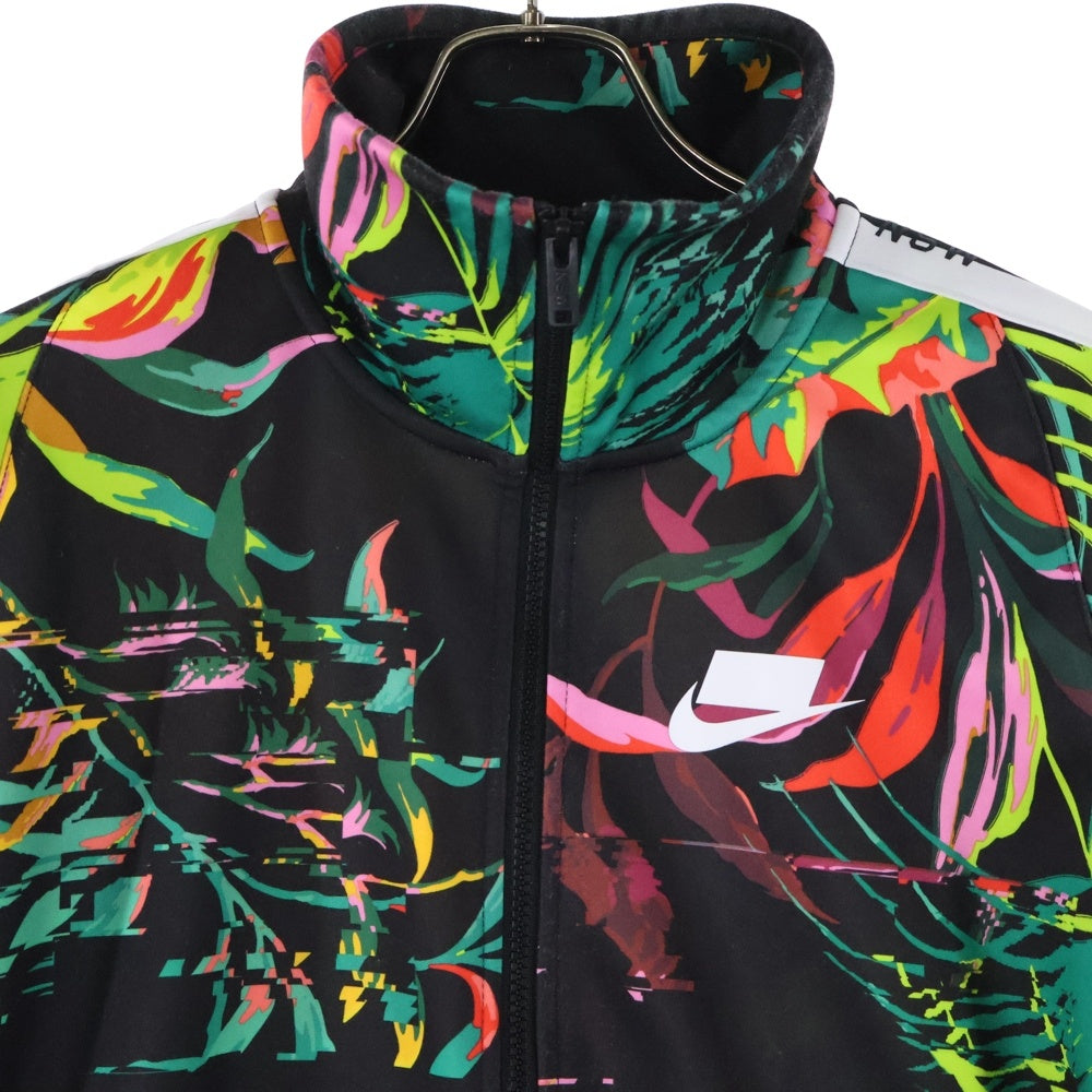 NIKE(ナイキ) 総柄フラワープリント デザイン ジップアップトラックジャケット マルチ AR1612-389