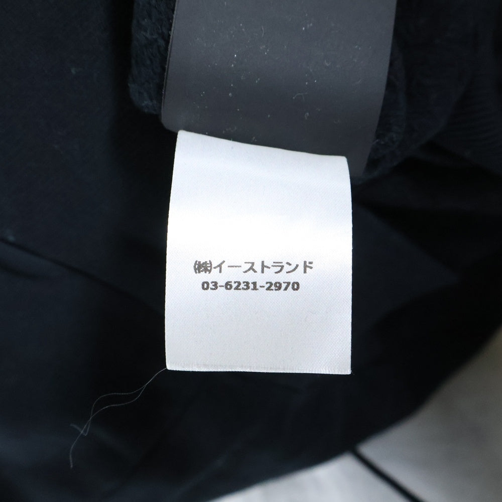 MARCELO BURLON(マルセロバーロン) BLUE WINGS SWEATSHRTS ブルーウィングス スウェット クルーネック ブラック CMBA009F19506006