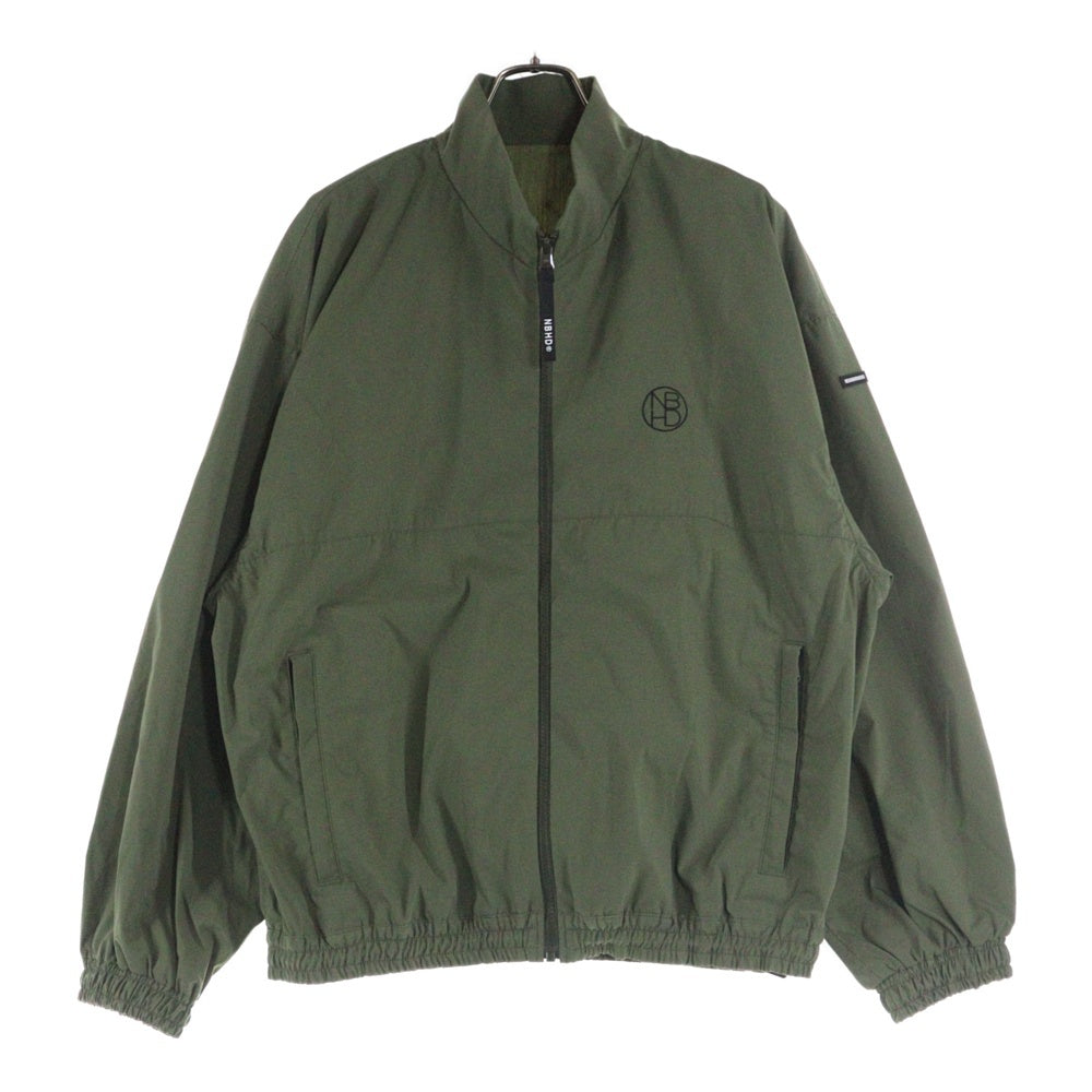 NEIGHBORHOOD(ネイバーフッド) 22SS バックロゴ ジップアップブルゾン ジャケット カーキ 221AQNH-JKM01