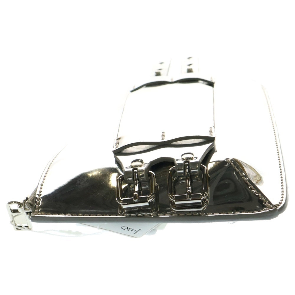 MM6 Maison Margiela(エムエムシックスメゾンマルジェラ) BRACELET POUCH ブレスレット ポーチ バッグ シルバー SB6WF0007 P8322