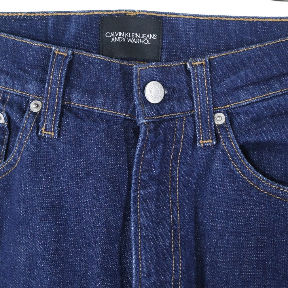 Calvin Klein Jeans(カルバンクラインジーンズ) ×Andy Warhol ×アンディ ウォーホル デニムパンツ ジーンズ インディゴ