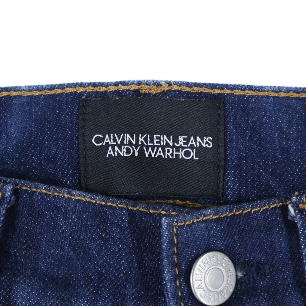 Calvin Klein Jeans(カルバンクラインジーンズ) ×Andy Warhol ×アンディ ウォーホル デニムパンツ ジーンズ インディゴ