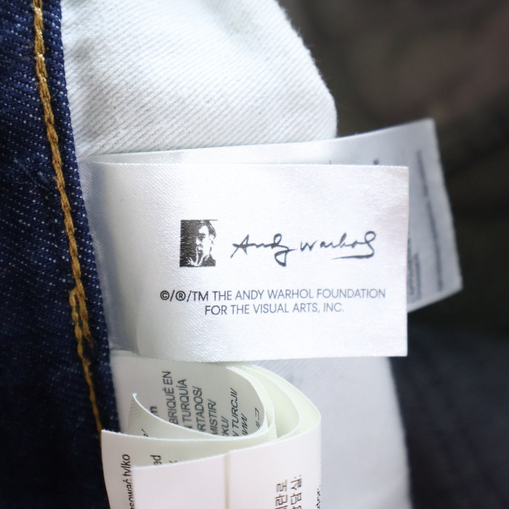Calvin Klein Jeans(カルバンクラインジーンズ) ×Andy Warhol ×アンディ ウォーホル デニムパンツ ジーンズ インディゴ