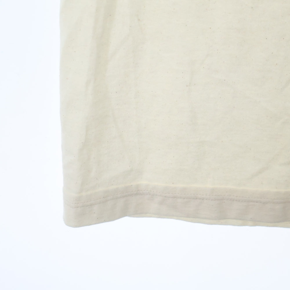 Rick Owens(リックオウエンス) 25SS JUMBO SS フロントプリント半袖Tシャツ カットソー オフホワイト RR01E5238-JNCP3