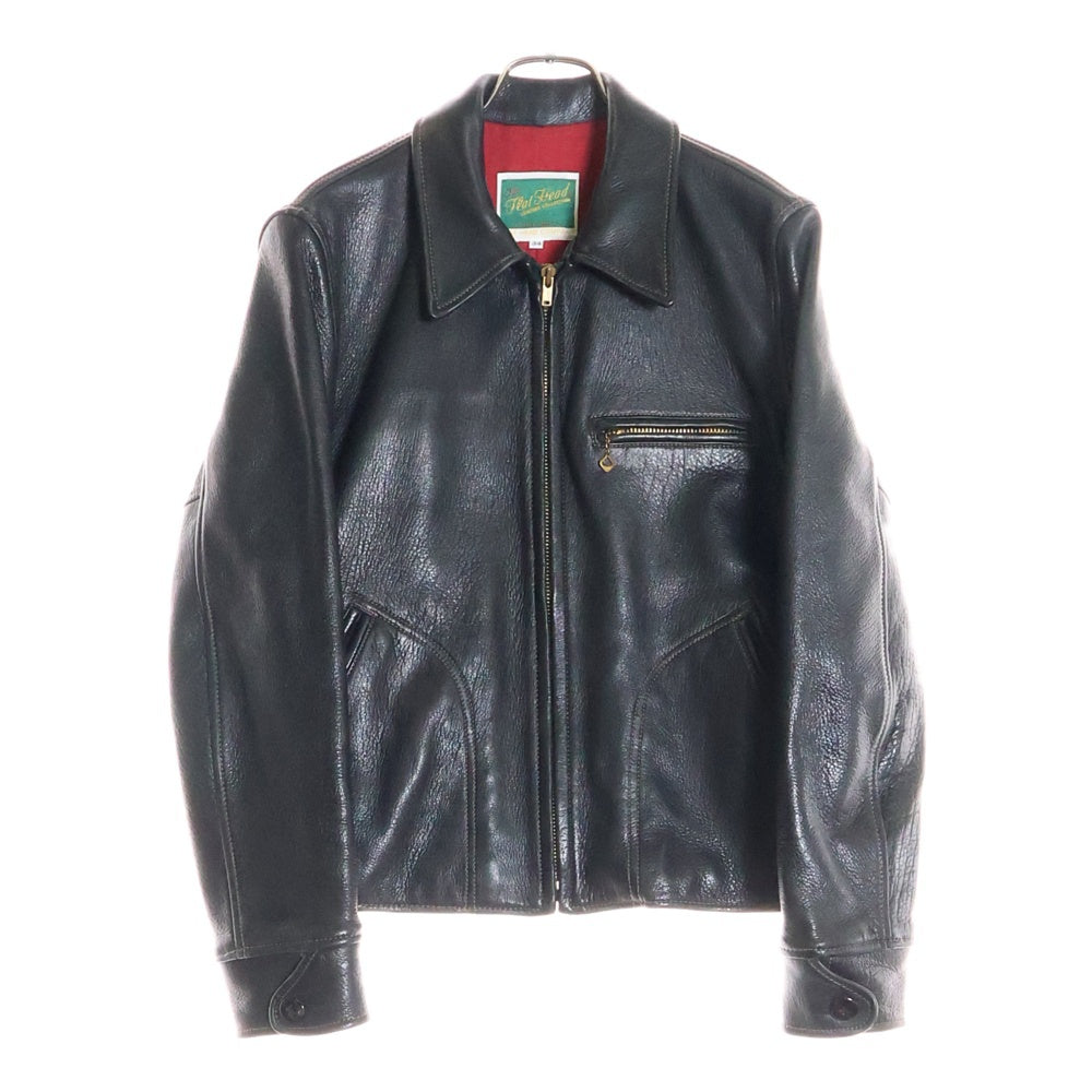 FLAT HEAD ディアスキン レザー 鹿革 ウエスタンジャケット 36 THE FLAT HEAD(フラットヘッド) ディアスキン 鹿革 ウエスタン