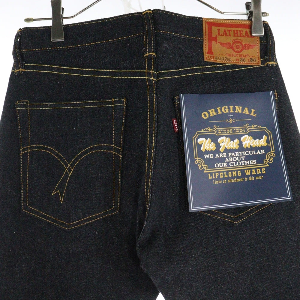 THE FLAT HEAD(フラットヘッド) 4007 ブーツカット デニムパンツ ジーンズ インディゴ