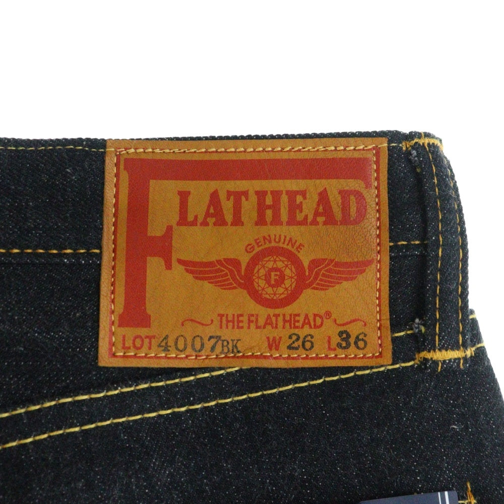 THE FLAT HEAD(フラットヘッド) 4007 ブーツカット デニムパンツ ジーンズ インディゴ