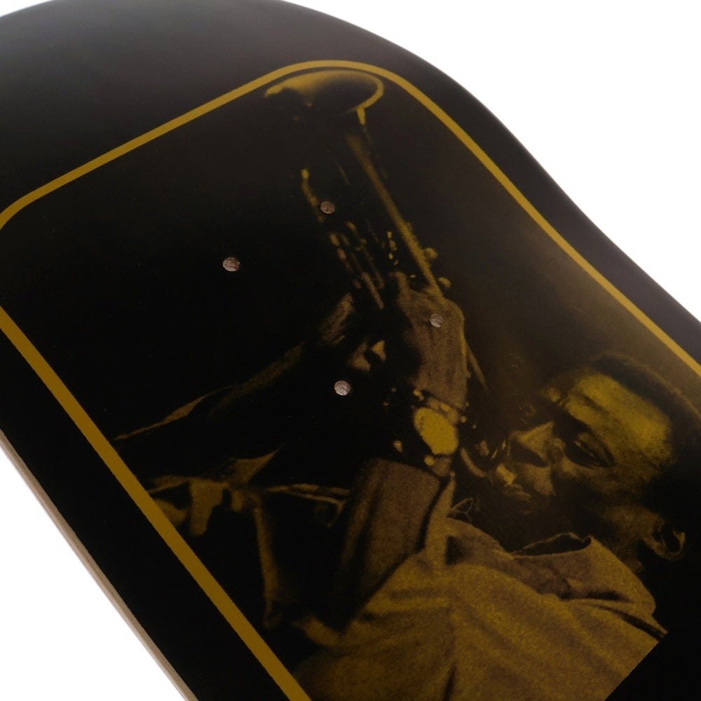 SUPREME(シュプリーム) 21SS Miles Davis Skateboard Deck マイルズデイビス スケートボードデッキ ブラック/イエロー