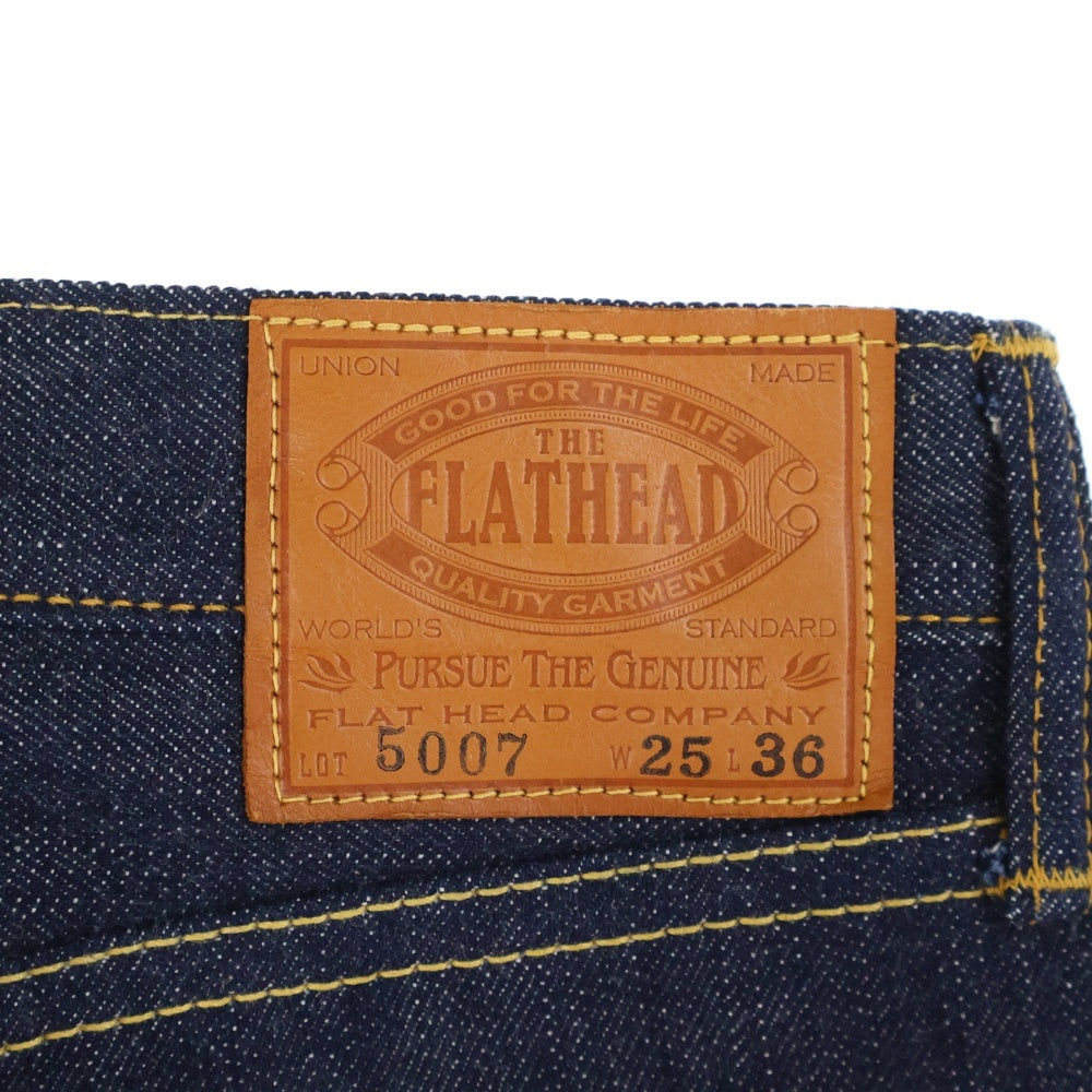 THE FLAT HEAD(フラットヘッド) 5007 ブーツカット デニムパンツ ジーンズ インディゴ
