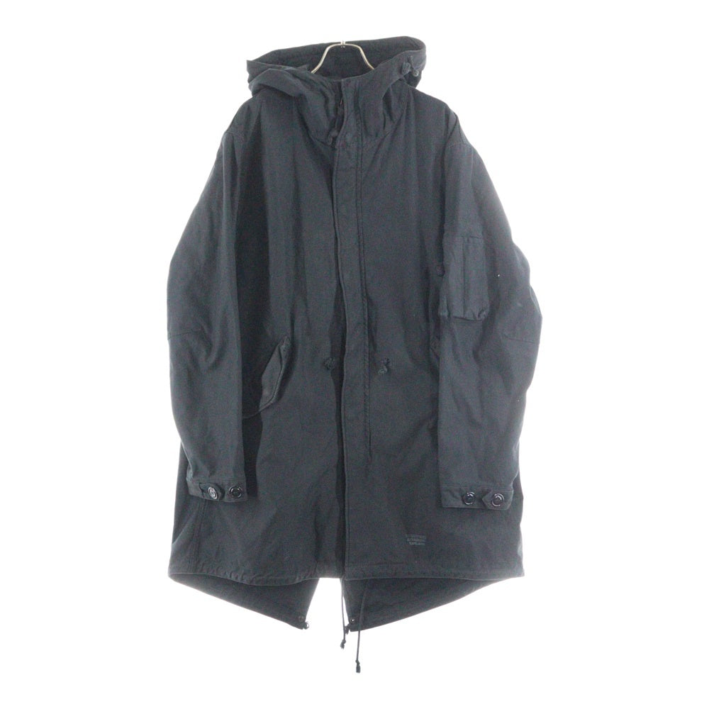 WACKO MARIA(ワコマリア) M-1948 MODS COAT バックロゴプリント モッズコート ブラック