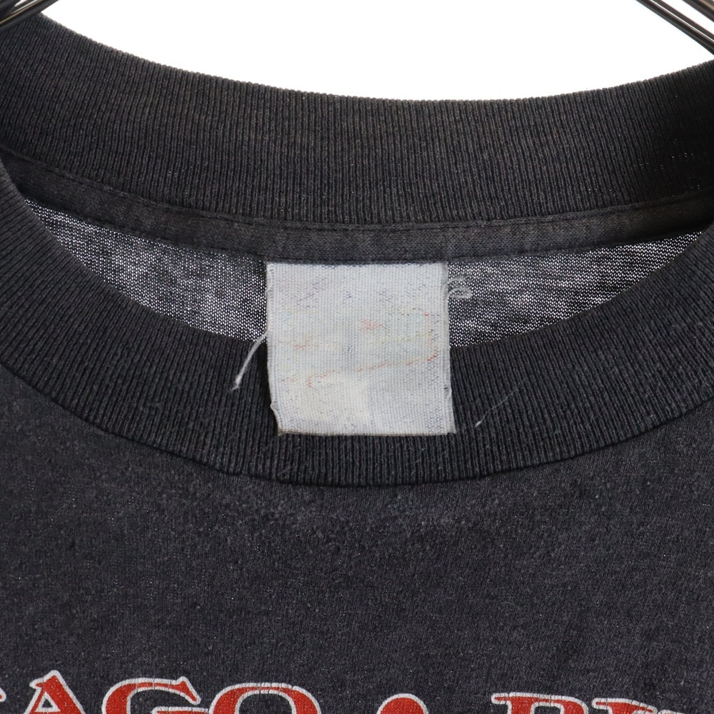 VINTAGE(ヴィンテージ) 90S VINTAGE NBA Chicago Bulls シカゴブルズ プリント 半袖Tシャツ カットソー ブラック