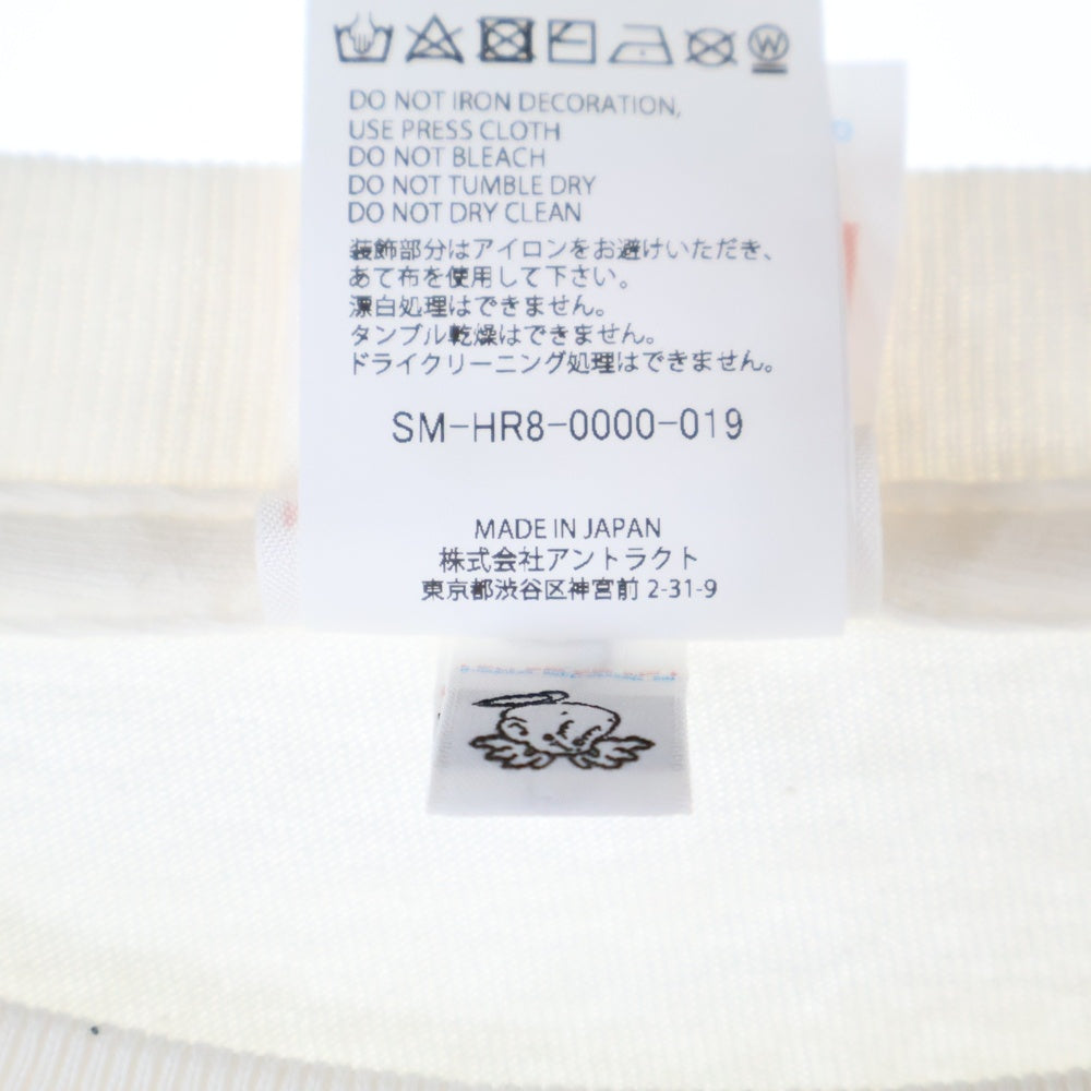 SAINT MICHAEL(セントマイケル) LOVE SONG TEE ラブソング プリント 半袖Tシャツ カットソー ホワイト