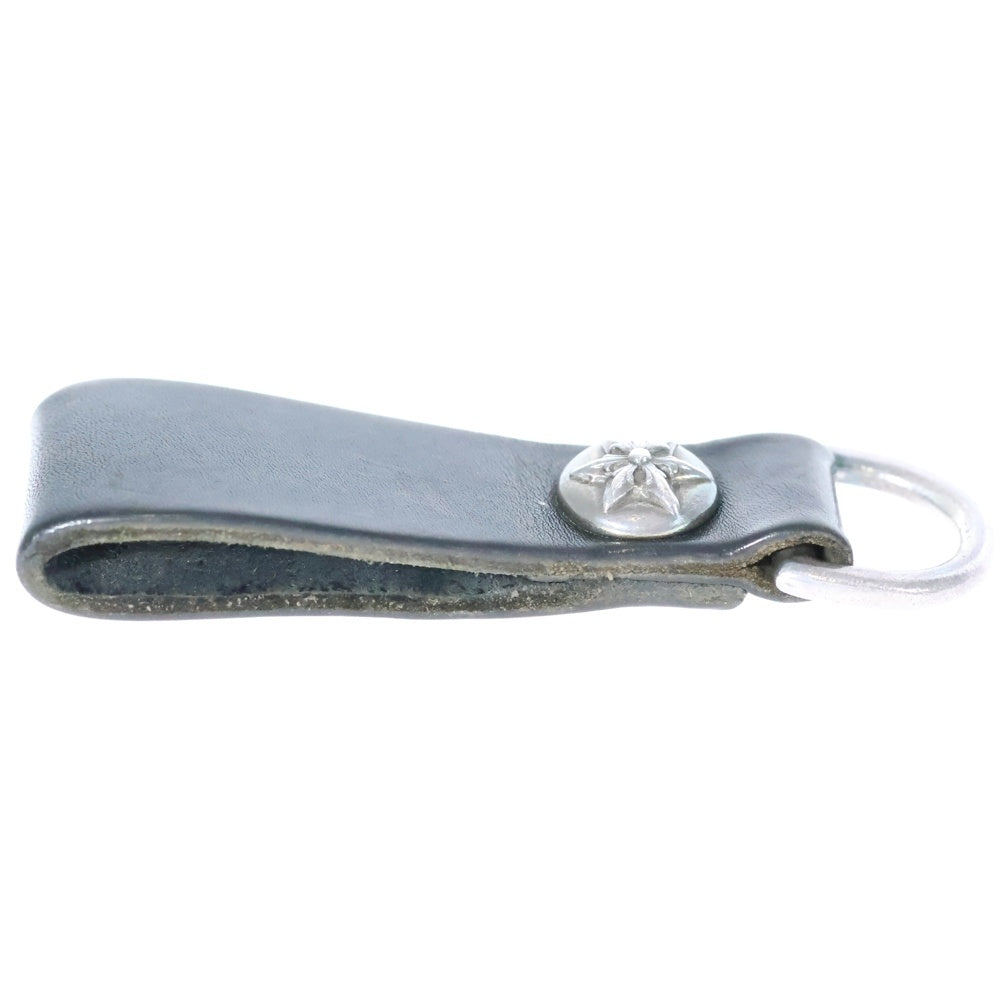 CHROME HEARTS(クロムハーツ) BELT LOOP D RING Dリング スターベルトループ ブラック/シルバー BCA415