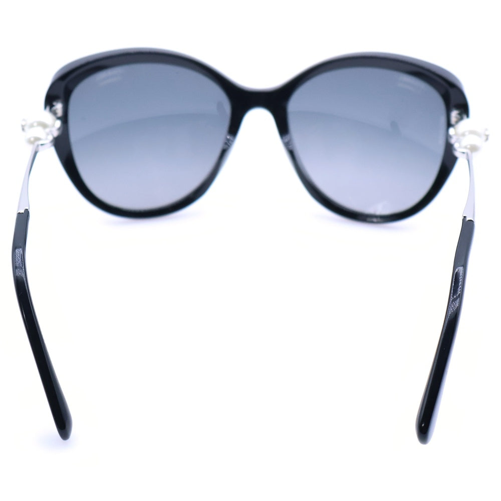CHANEL(シャネル) POLARIZED サイド パールディテール メガネ サングラス 眼鏡 ブラック