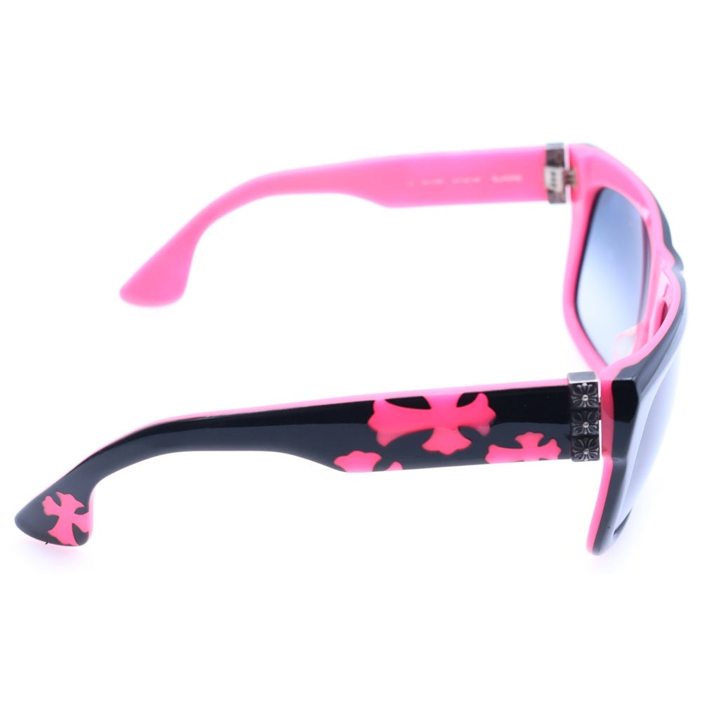 CHROME HEARTS(クロムハーツ) SLHORE サイドピラミッドスタッズサングラス ブラック/ピンク/シルバー 57□16□‐140