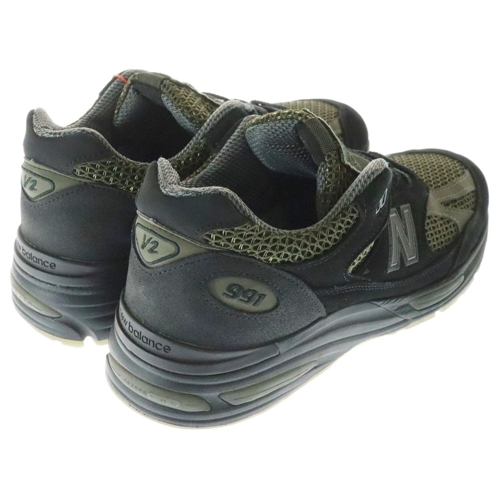 New Balance(ニューバランス) U991SD2 ×Stone Island ストーンアイランド ローカットスニーカー ブラック US9.5