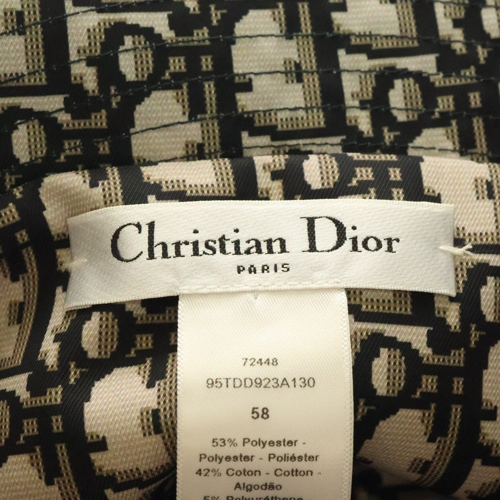 Christian Dior(クリスチャンディオール) Teddy-D ボブハット 帽子 ブラック 95TDD923A130
