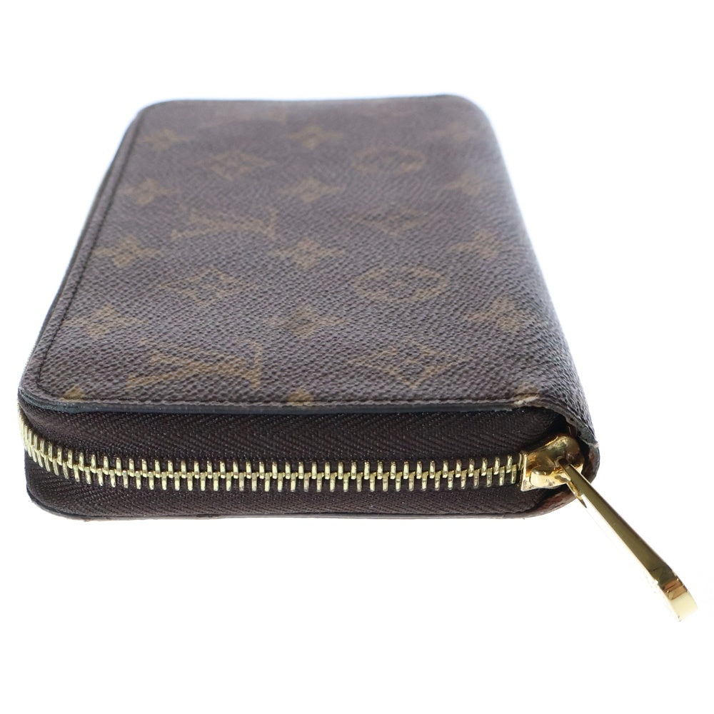 LOUIS VUITTON(ルイヴィトン) モノグラム レザー ジッピーウォレット 長財布 ブラウン M42616
