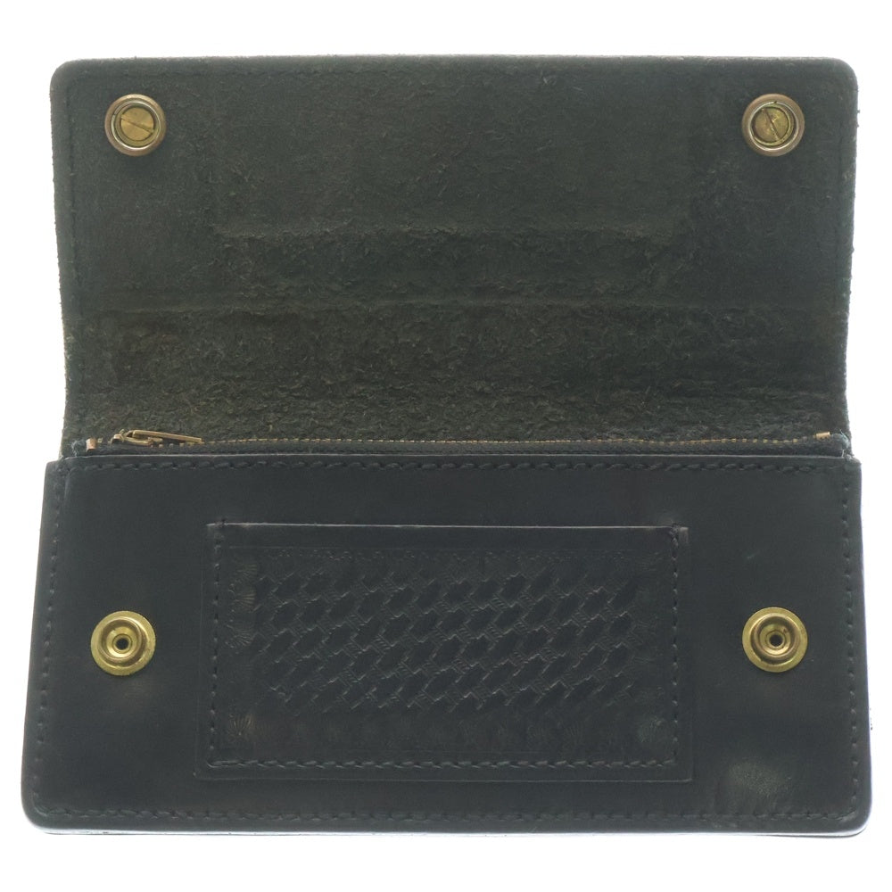 RATS(ラッツ) レザー トラッカーウォレット 財布 ブラック