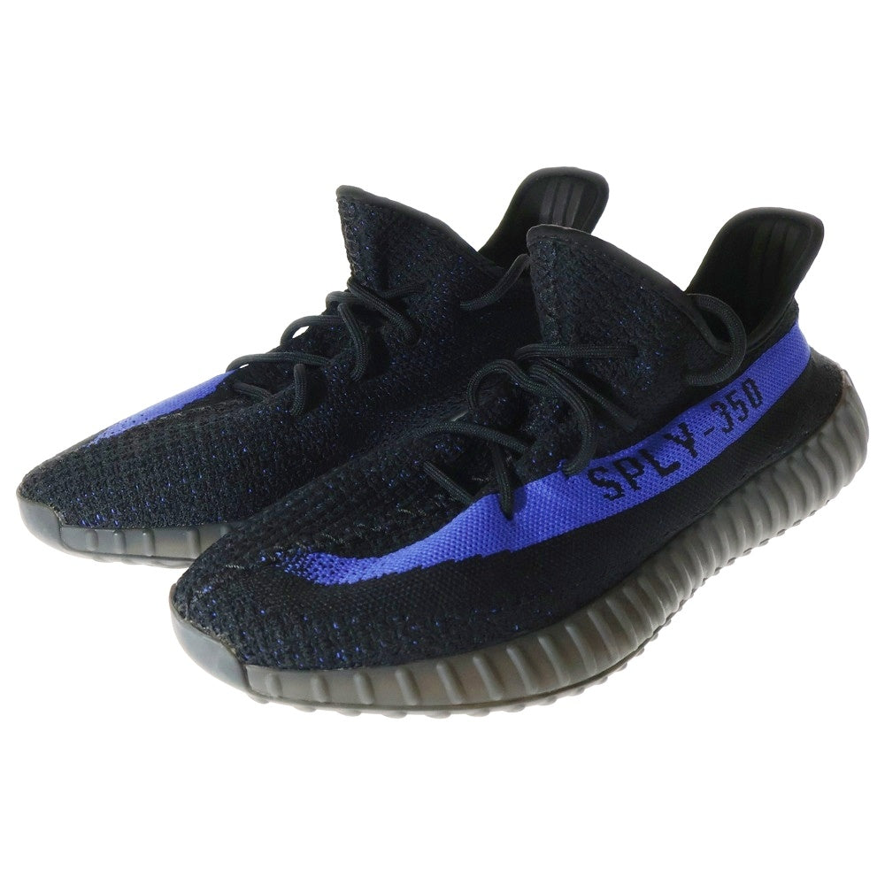 adidas(アディダス) YEEZY BOOST 350 V2 DAZZLING BLUE イージーブースト 350 V2 ダズリングブルー ローカットスニーカーシューズ ブラック/ブルー US12/30cm GY7164