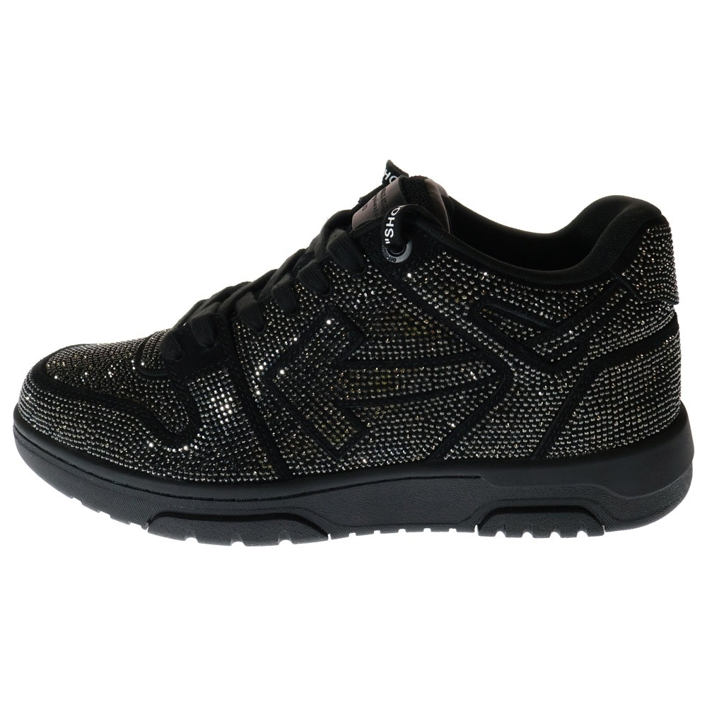 OFF-WHITE(オフホワイト) Out Of Office アウトオブオフィス ライトストーン ローカットスニーカー ブラック OMIA189S24LEA0131010
