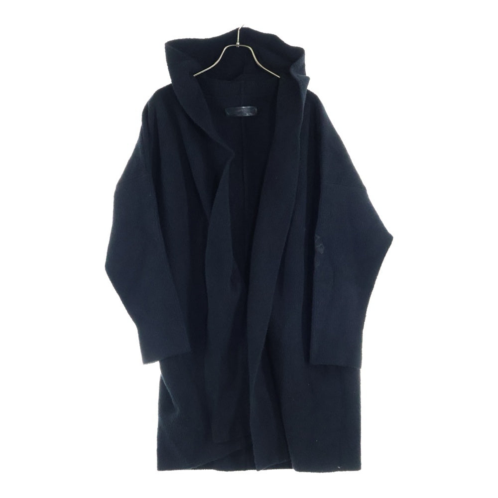 CHROME HEARTS(クロムハーツ) CH クロスパッチ フーデットコットンガウン カーディガン ブラック