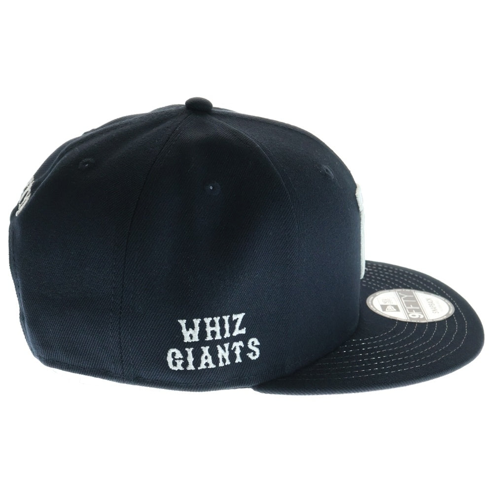 NEW ERA(ニューエラ) 9FIFTY WHIZLIMITED 読売ジャイアンツ ロゴ刺繍 ベースボールキャップ ブラック