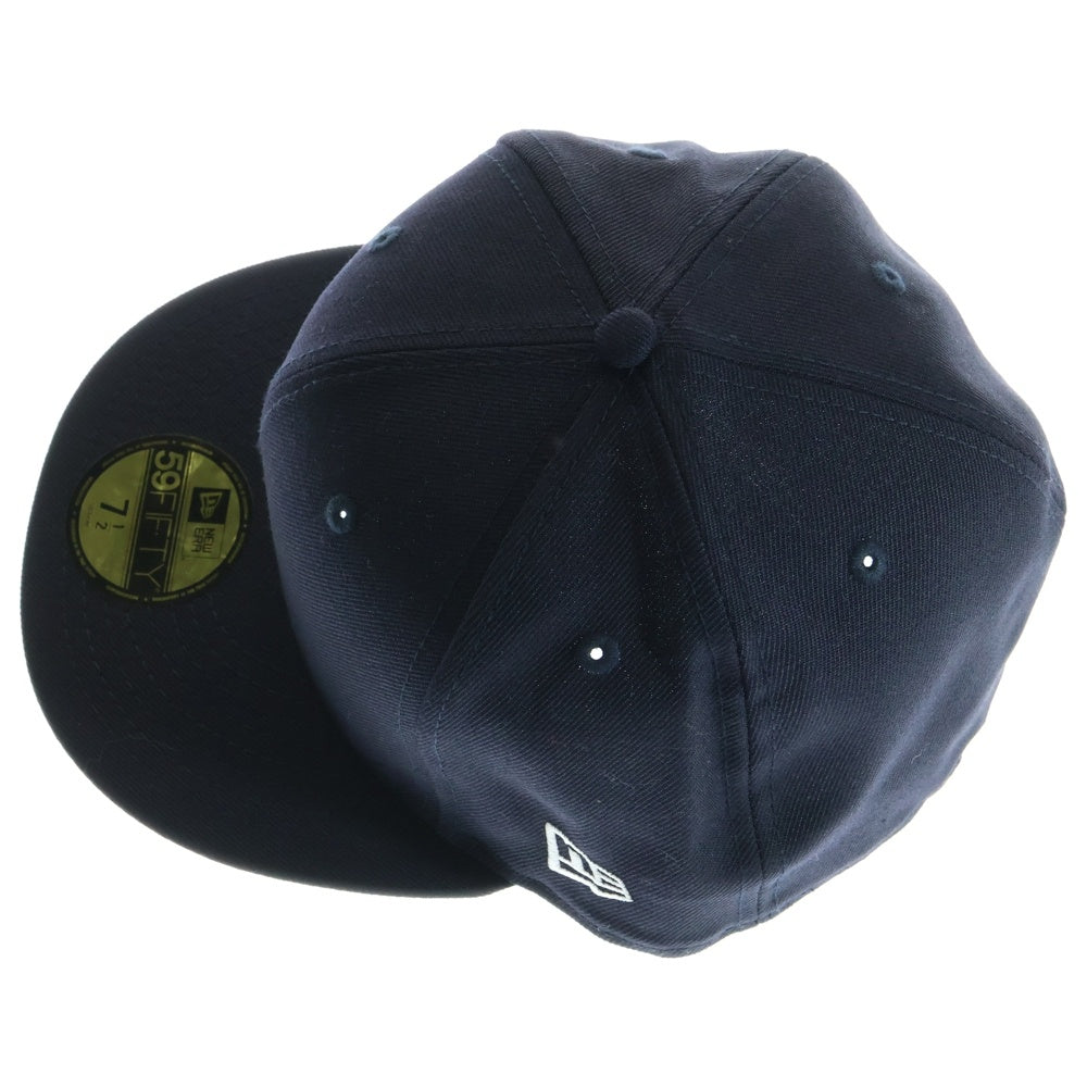 NEW ERA(ニューエラ) Basic 59FIFTY ベーシック フラッグロゴ ベースボールキャップ ネイビー