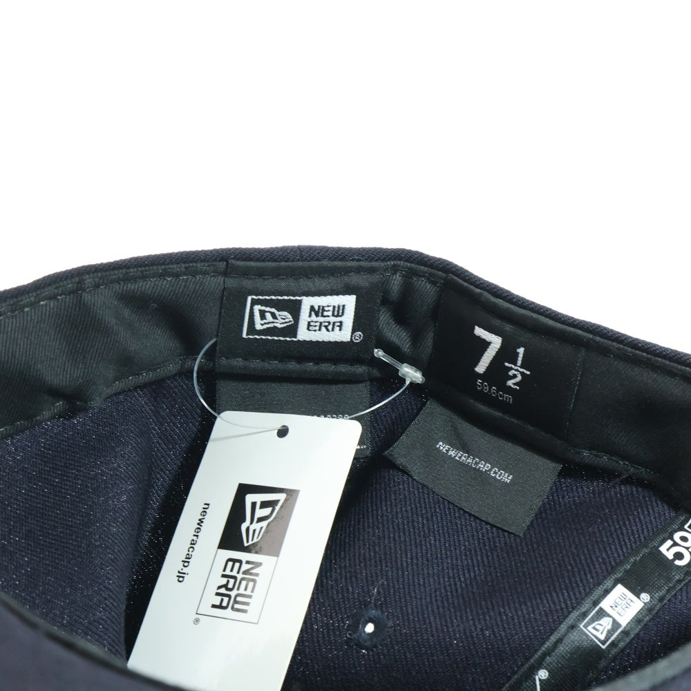 NEW ERA(ニューエラ) Basic 59FIFTY ベーシック フラッグロゴ ベースボールキャップ ネイビー