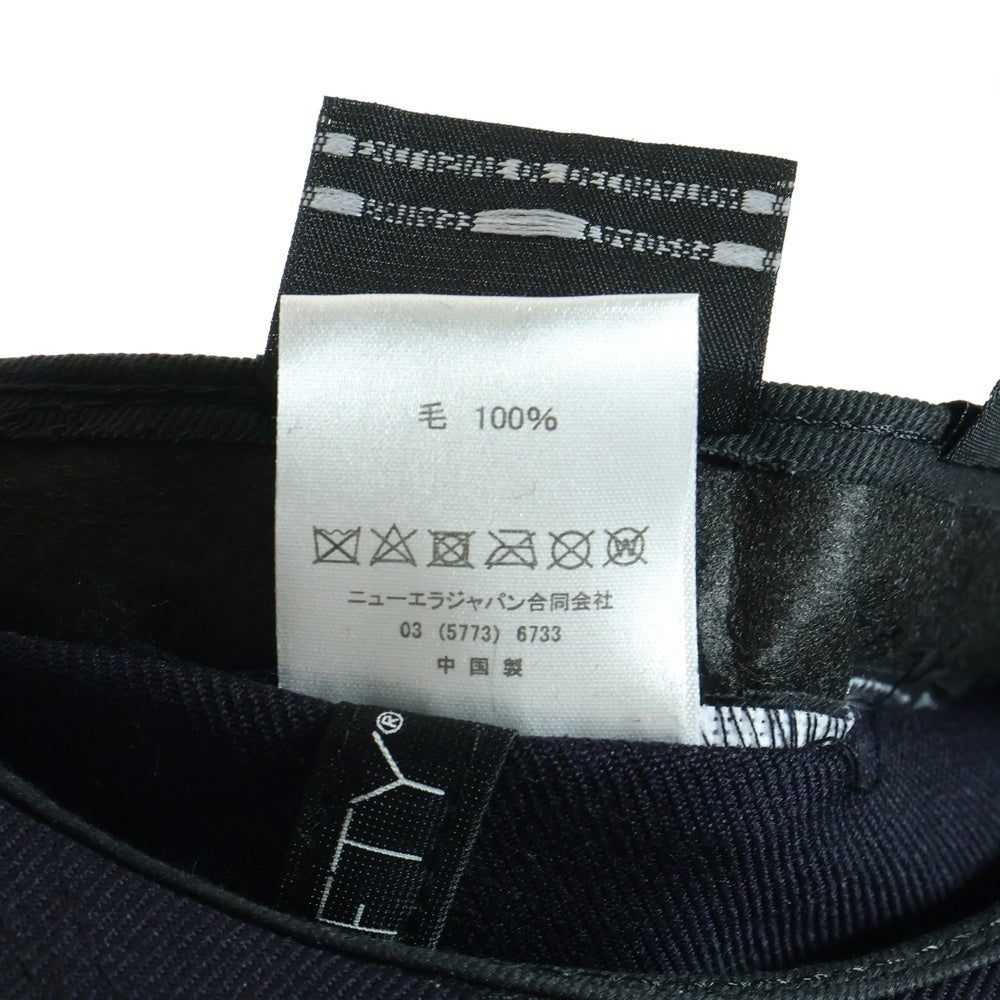 NEW ERA(ニューエラ) Basic 59FIFTY ベーシック フラッグロゴ ベースボールキャップ ネイビー
