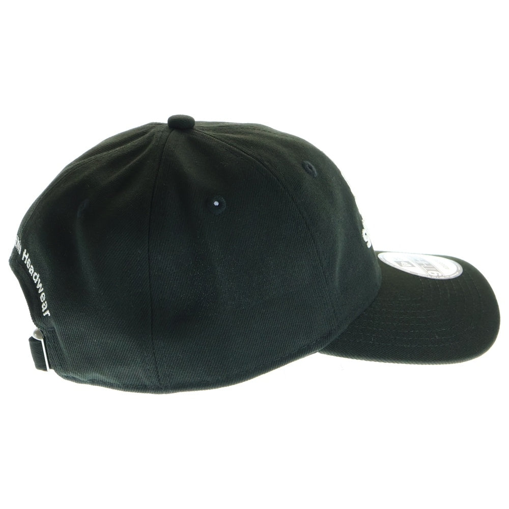 TAKAHIROMIYASHITA The SoloIst.(タカヒロミヤシタザソロイスト) ×NEW ERA 9THIRTY ニューエラ フロントロゴ刺繍 ベースボールキャップ ブラック