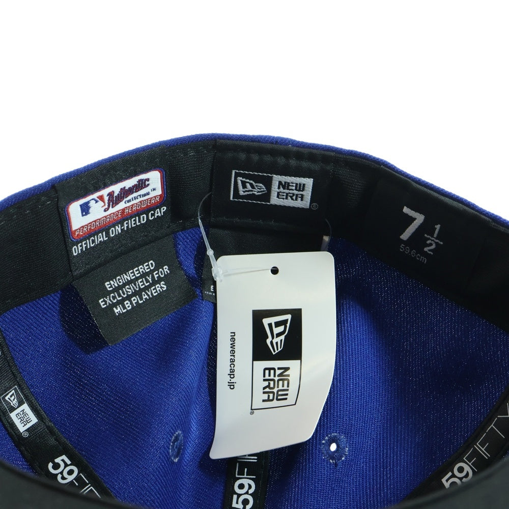 NEW ERA(ニューエラ) 59FIFTY MLB オンフィールド シカゴ・カブス ベースボールキャップ ブルー